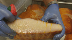 Acadian Smoked Sturgeon (unsliced loin, skin off)