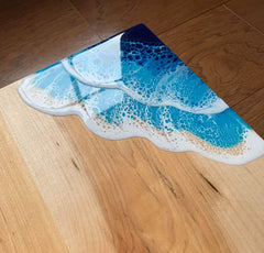 Acadian Caviar Serving Board for Trio of Caviar