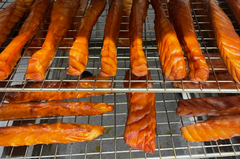 Smoked Sturgeon Belly (bacon of the sea)