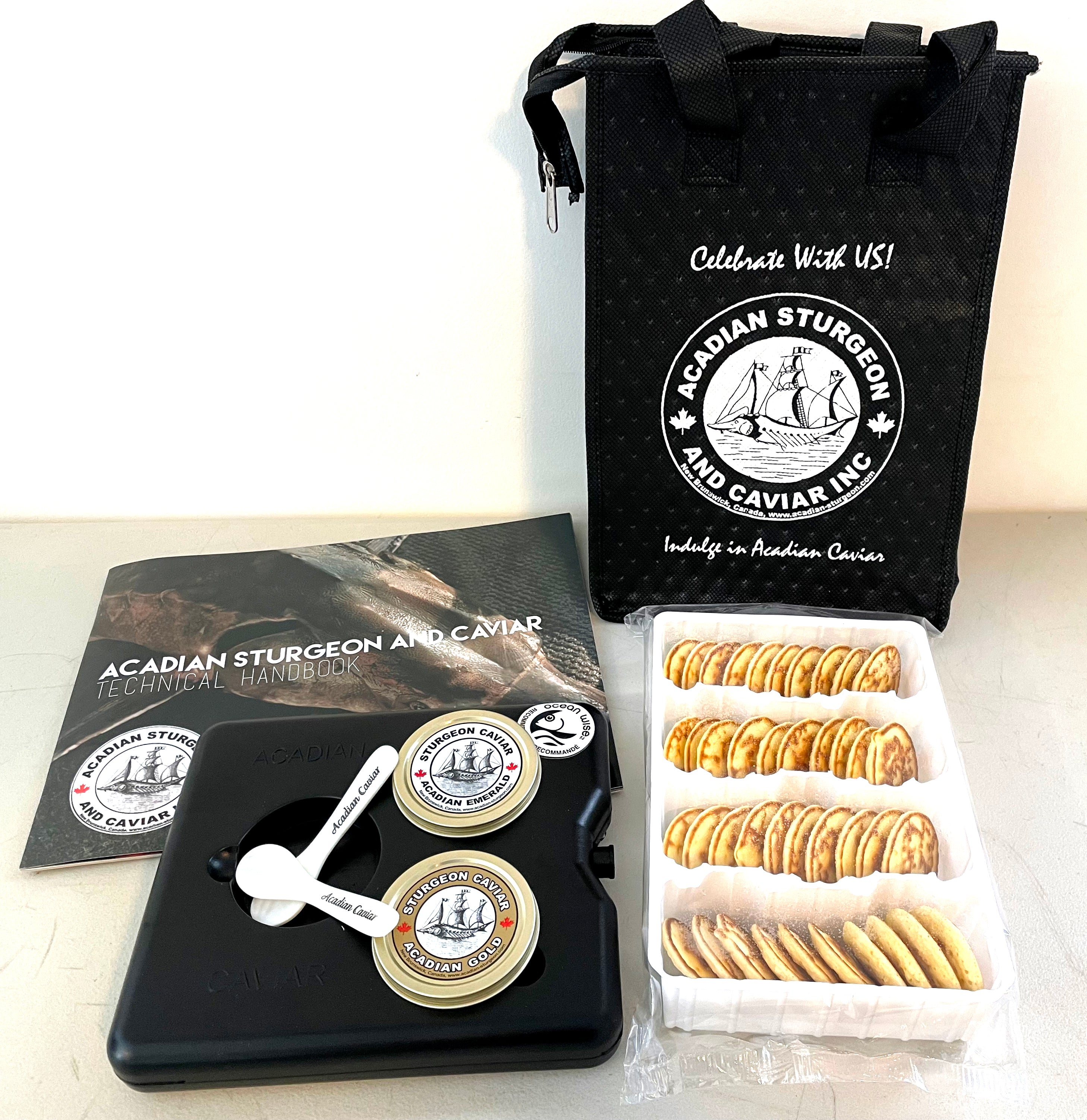 Caviar and sturgeon Connoisseur Gift Pack